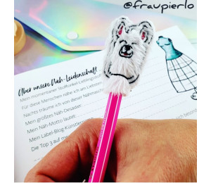 Stickdatei - ITH Stifteaufsatz Monster